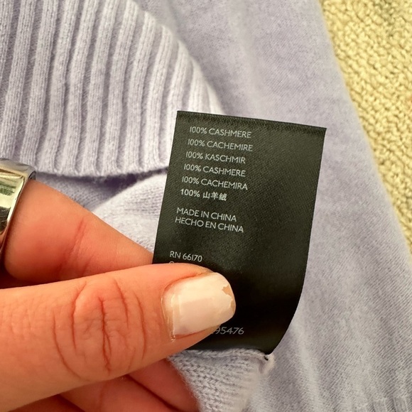 pilcro angie seamed cashmere sweater - Picture 7 of 7